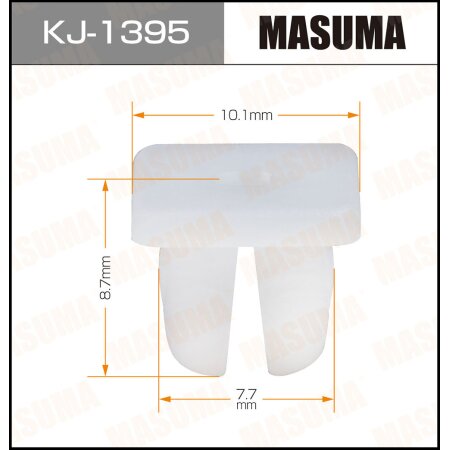 Retainer clip Masuma plastic, KJ-1395