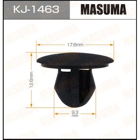 Retainer clip Masuma plastic, KJ-1463