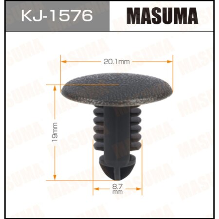 Retainer clip Masuma plastic, KJ-1576