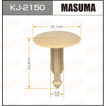 Retainer clip Masuma plastic, KJ-2150