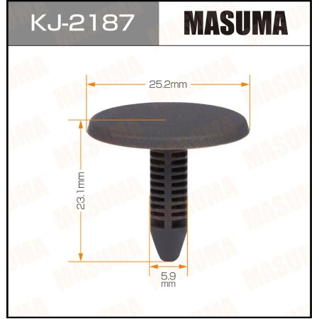 Retainer clip Masuma plastic, KJ-2187