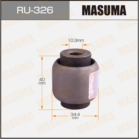 Silent block suspension bush Masuma, RU-326