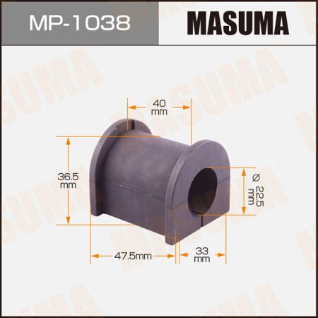 Stabilizer bar bushing Masuma, MP-1038