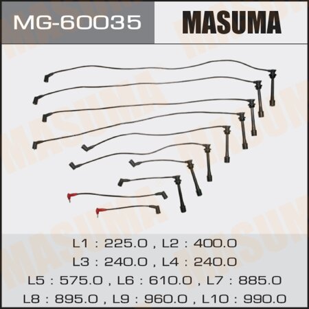 Spark plug wires kit Masuma, MG-60035
