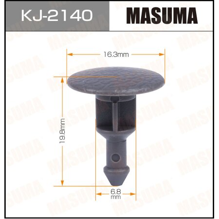 Retainer clip Masuma plastic, KJ-2140