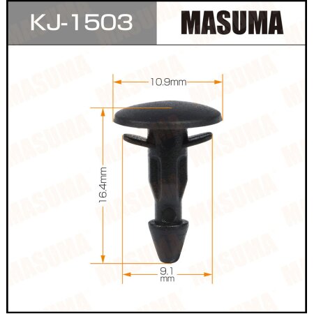 Retainer clip Masuma plastic, KJ-1503