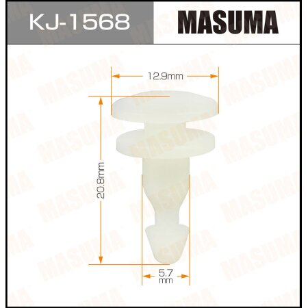 Retainer clip Masuma plastic, KJ-1568