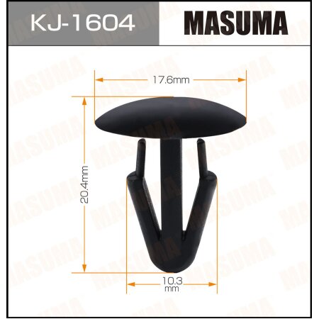 Retainer clip Masuma plastic, KJ-1604