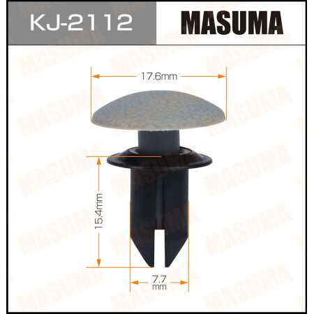 Retainer clip Masuma plastic, KJ-2112