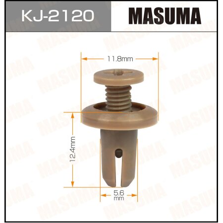 Retainer clip Masuma plastic, KJ-2120