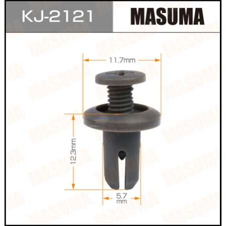 Retainer clip Masuma plastic, KJ-2121