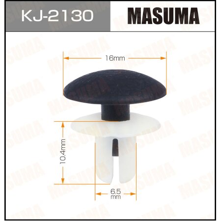 Retainer clip Masuma plastic, KJ-2130