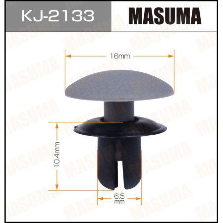 Retainer clip Masuma plastic, KJ-2133