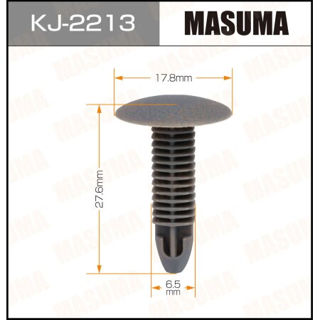 Retainer clip Masuma plastic, KJ-2213