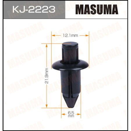 Retainer clip Masuma plastic, KJ-2223