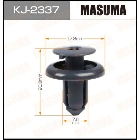 Retainer clip Masuma plastic, KJ-2337