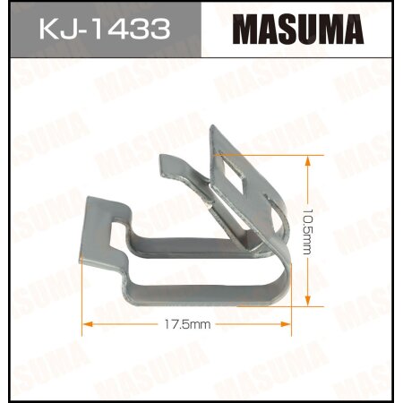 Retainer clip Masuma plastic, KJ-1433