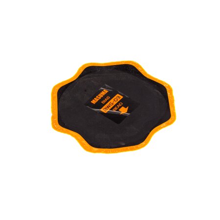Bias patch Masuma for cold & hot tyre repair, D130mm, 8 cord layers, BWG-03
