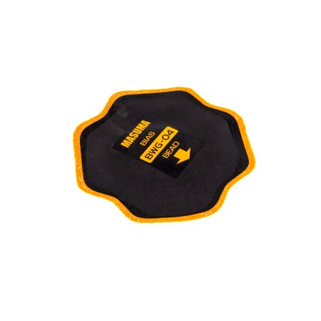 Bias patch Masuma for cold & hot tyre repair, D170mm, 10 cord layers, BWG-04