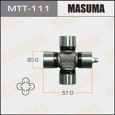 Driveshaft U-joint Masuma 20x57 , MTT-111