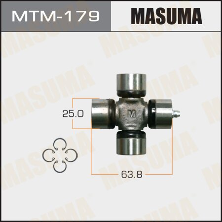 Driveshaft U-joint Masuma 25x63.8 , MTM-179