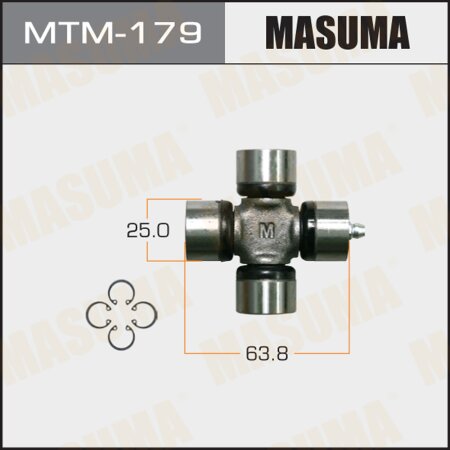 Driveshaft U-joint Masuma 25x63.8, MTM-179