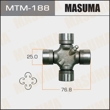 Driveshaft U-joint Masuma 25x76.8 , MTM-188