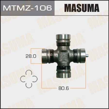 Driveshaft U-joint Masuma 28x59 , MTMZ-106