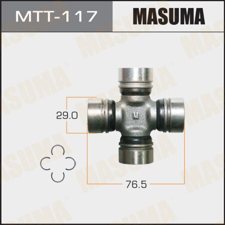 Driveshaft U-joint Masuma 29x52 , MTT-117