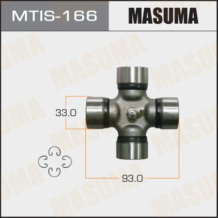 Driveshaft U-joint Masuma 33x93 , MTIS-166