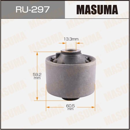 Silent block suspension bush Masuma, RU-297