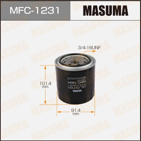 Oil filter Masuma, MFC-1231