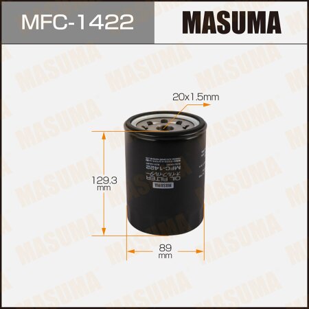 Oil filter Masuma, MFC-1422