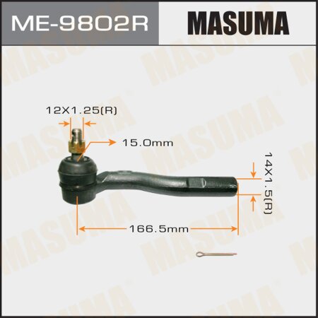 Tie rod end Masuma, ME-9802R