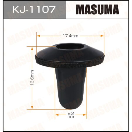 Retainer clip Masuma plastic, KJ-1107