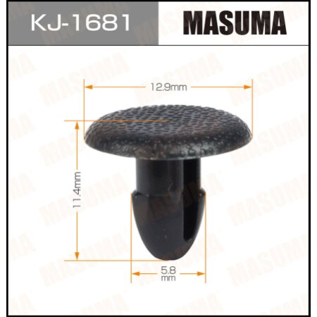 Retainer clip Masuma plastic, KJ-1681