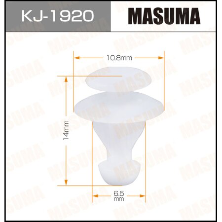 Retainer clip Masuma plastic, KJ-1920