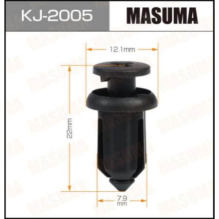 Retainer clip Masuma plastic, KJ-2005