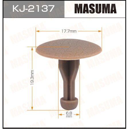 Retainer clip Masuma plastic, KJ-2137