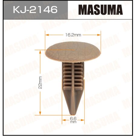 Retainer clip Masuma plastic, KJ-2146