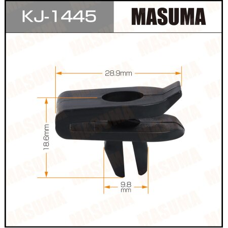 Retainer clip Masuma plastic, KJ-1445