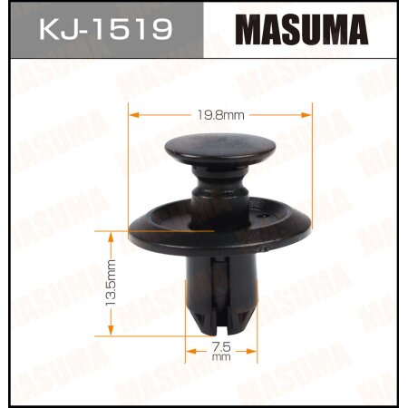 Retainer clip Masuma plastic, KJ-1519