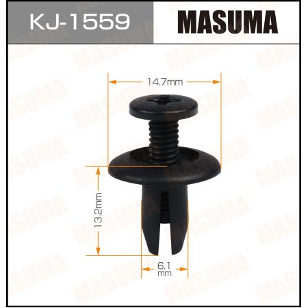 Retainer clip Masuma plastic, KJ-1559