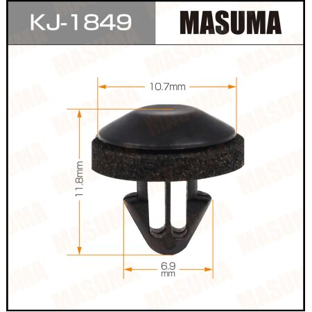 Retainer clip Masuma plastic, KJ-1849