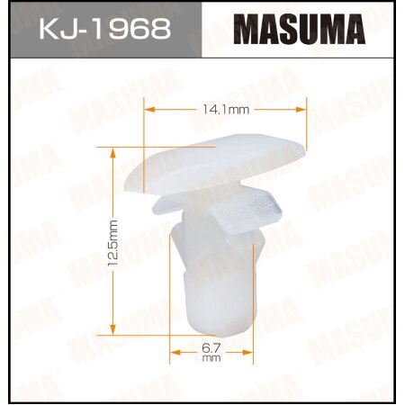 Retainer clip Masuma plastic, KJ-1968