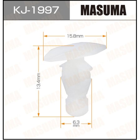 Retainer clip Masuma plastic, KJ-1997