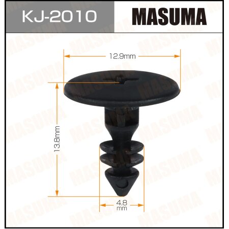 Retainer clip Masuma plastic, KJ-2010