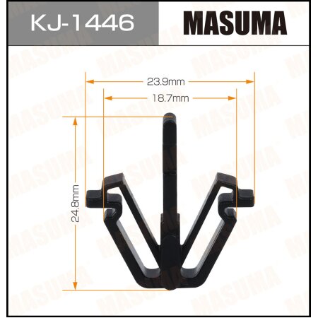 Retainer clip Masuma plastic, KJ-1446