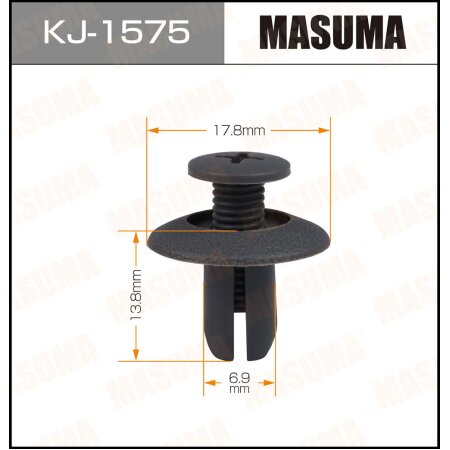 Retainer clip Masuma plastic, KJ-1575