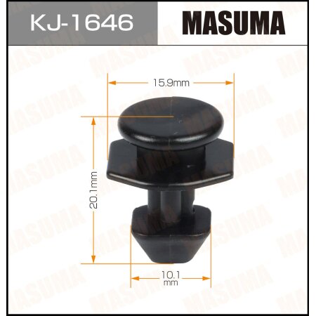 Retainer clip Masuma plastic, KJ-1646